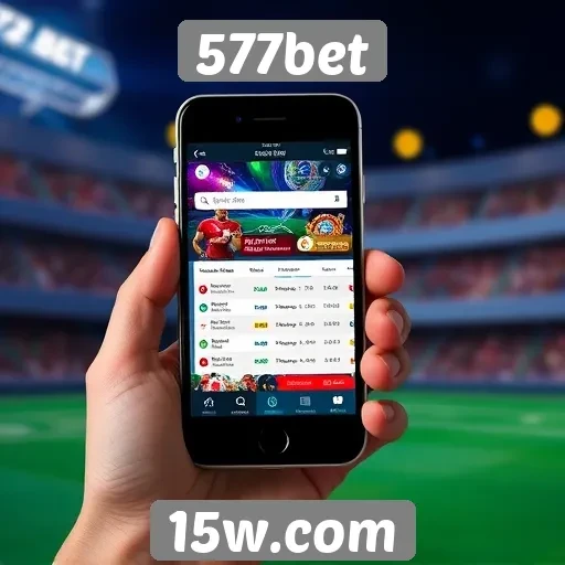 Experiência do usuário no 577bet em dispositivos móveis